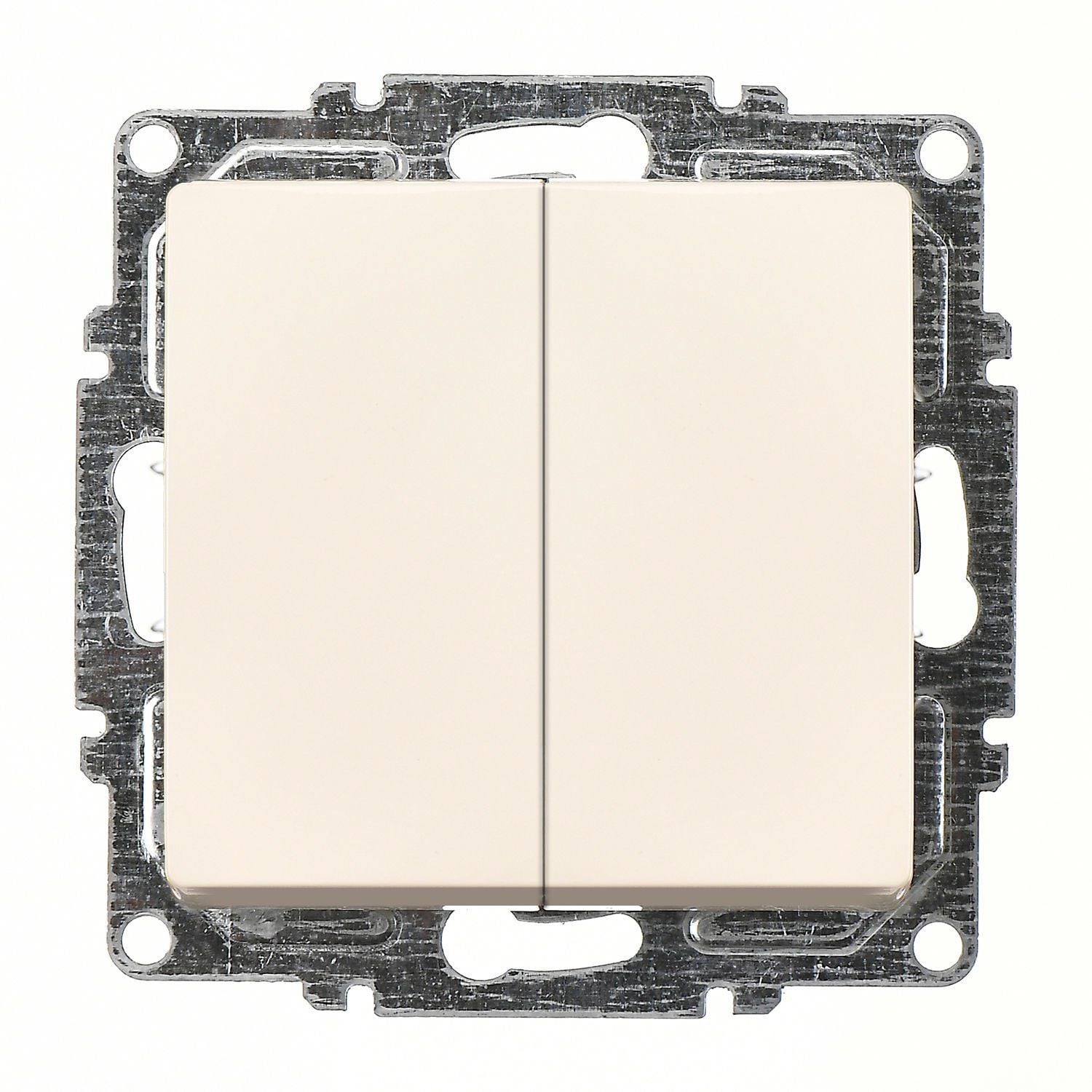 Günsan Visage Krem Vidalı Komütatör Anahtar 10AX 250V