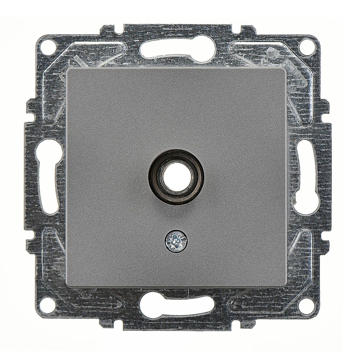 Günsan Eqona Füme Vidalı Mikrofon Prizi