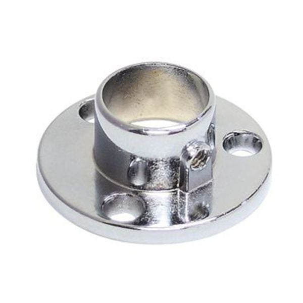 Yuvarlak Metal Askı Flanşı Vidasız Q 25 (2 Adet )