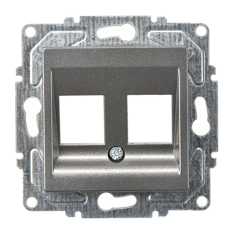 Günsan Eqona Füme Vidalı İkili Data Priz - Jaksız