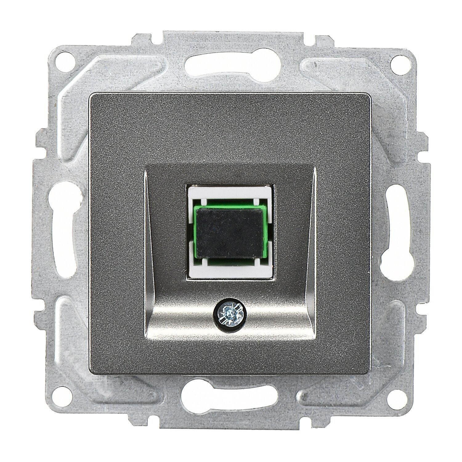 Günsan Eqona Füme Vidalı Fiber Optik Data Prizi