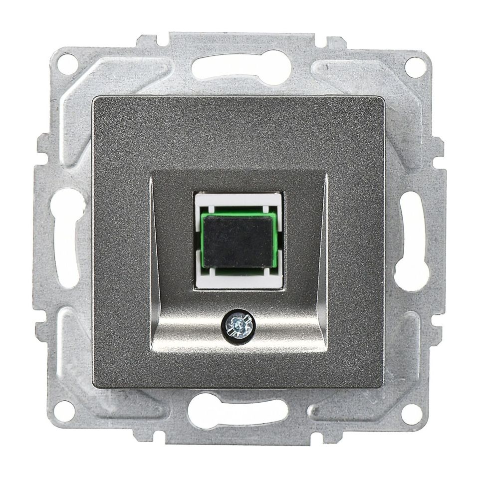 Günsan Eqona Füme Vidalı Fiber Optik Data Prizi