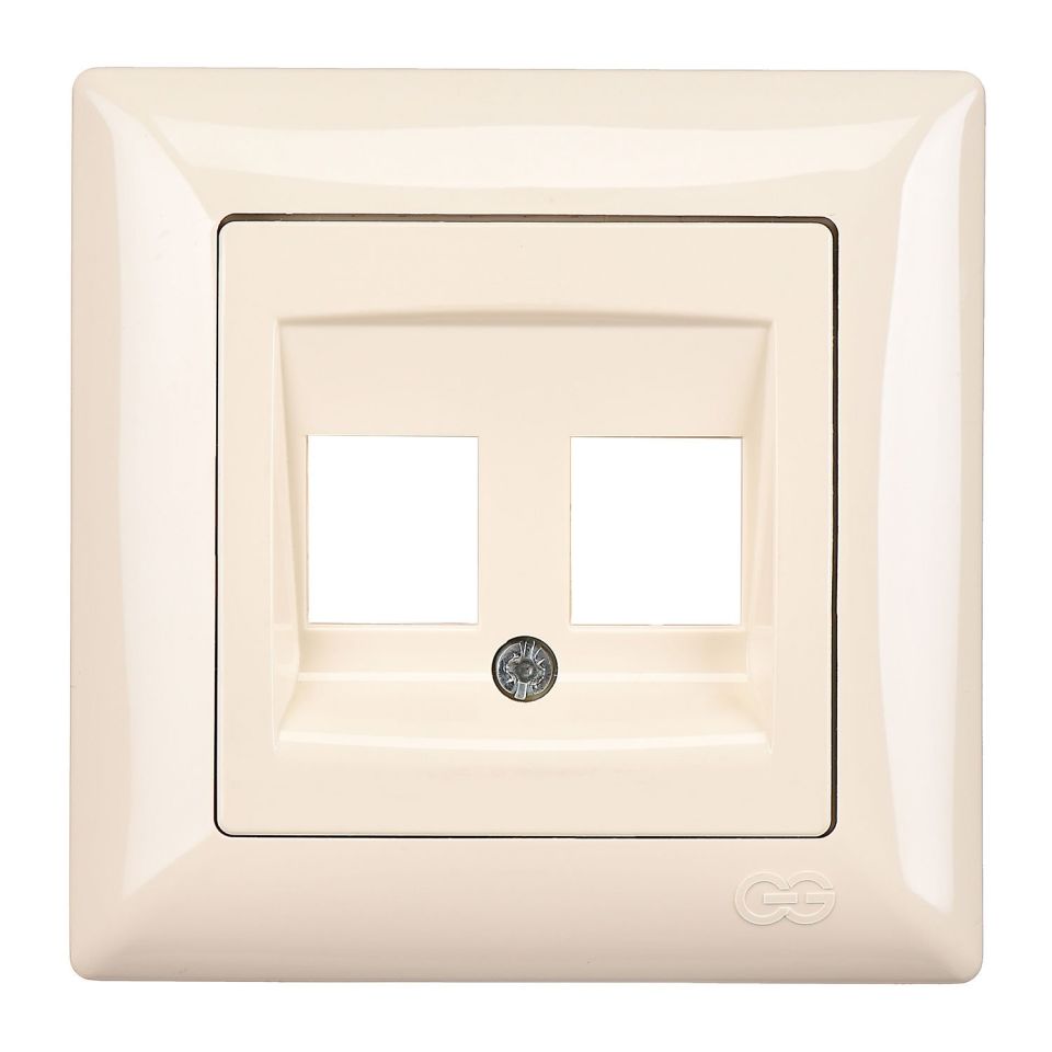 Günsan Visage İkili Data Prizi (Jaksız) Krem