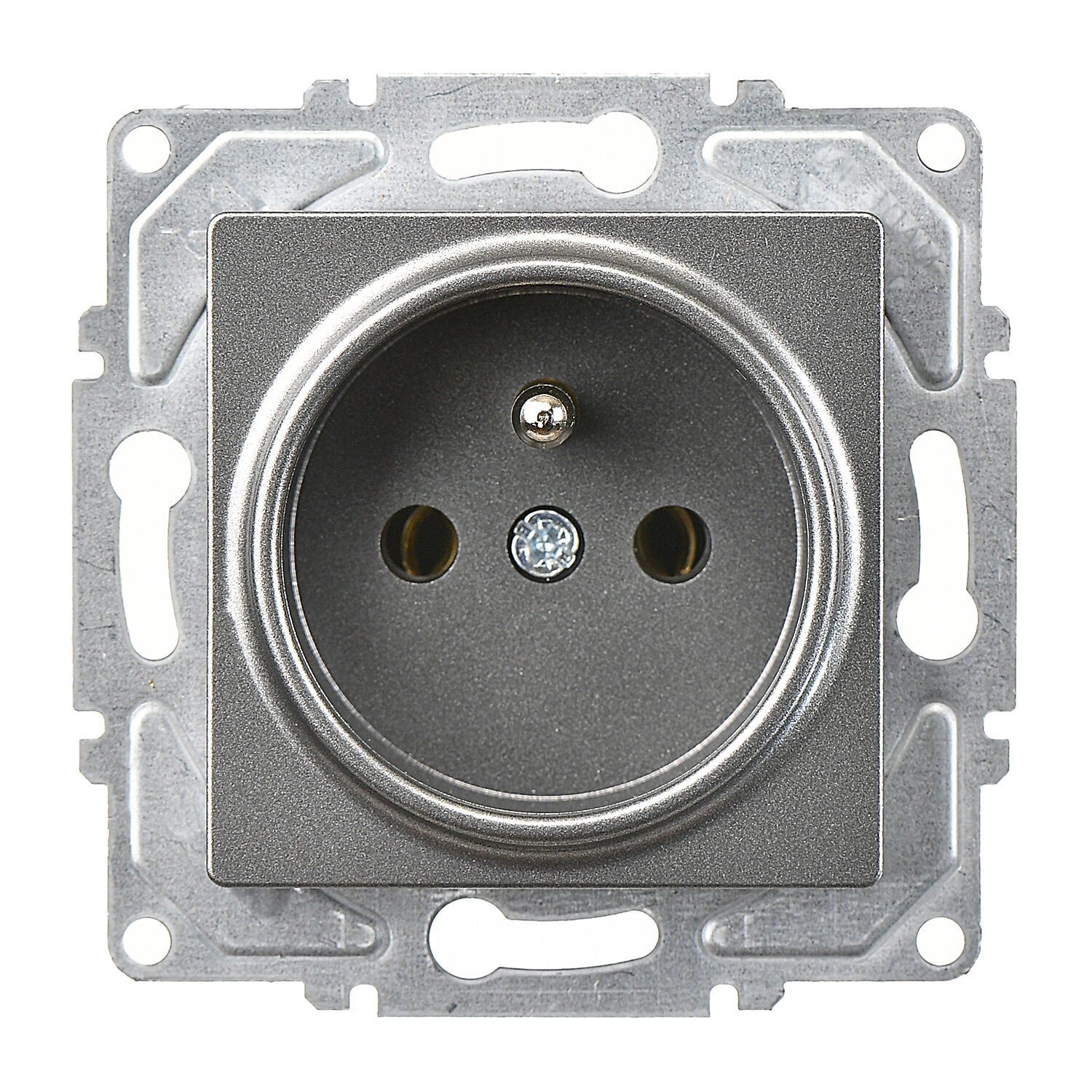 Günsan Eqona Füme UPS Priz - 16A 250V - Vidalı