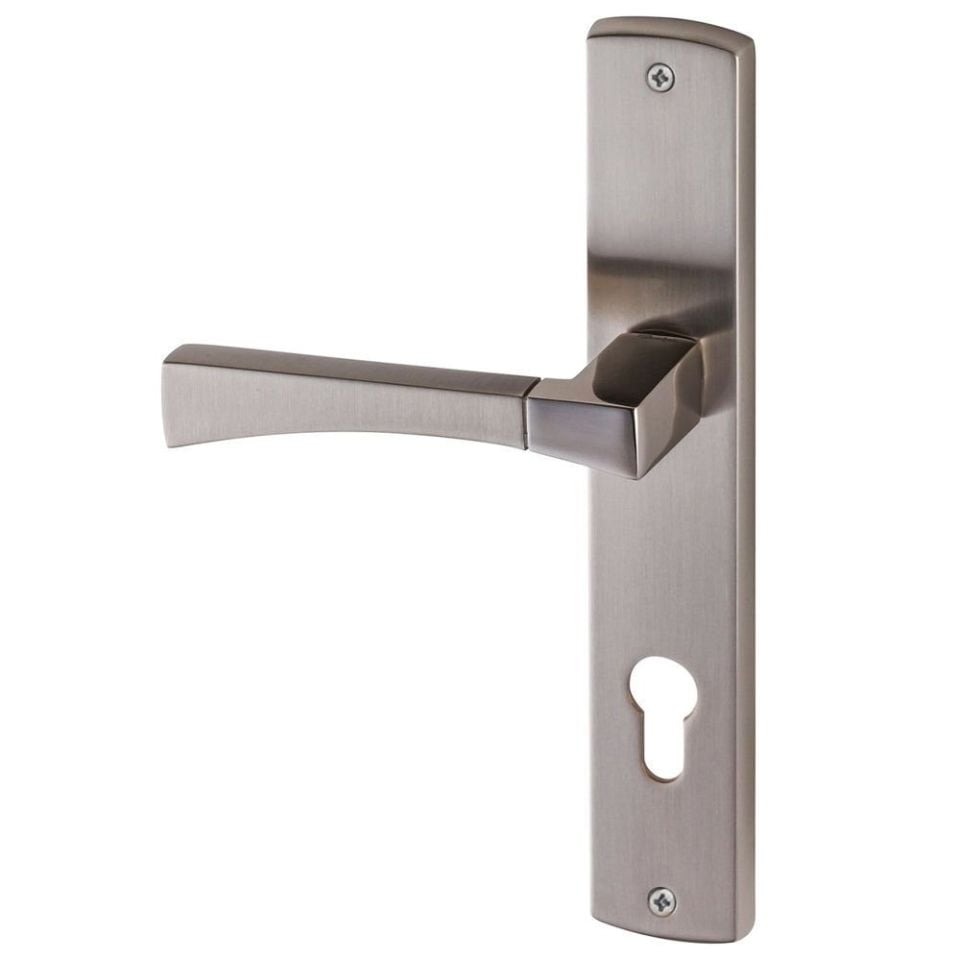 Doğanlar Simge Saten Nikel Kapı Kolu Aynalı Yale Sol (ADET)