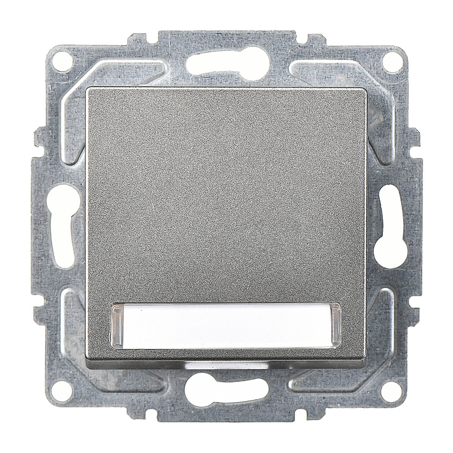 Günsan Eqona Füme Vidalı Eqona Işıklı Etiketli Zil Butonu 12V