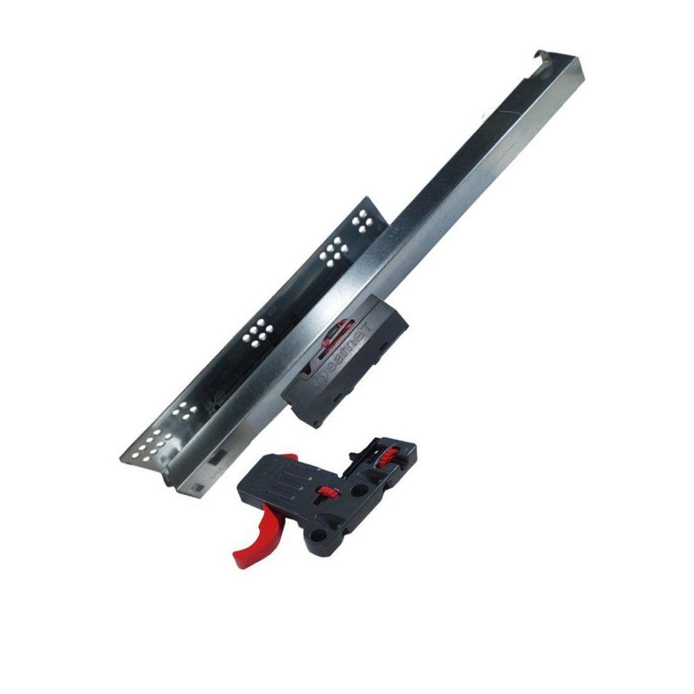 Slide Push Open 40 Cm Tam Açılım Çekmece Ray Mandal Dahil