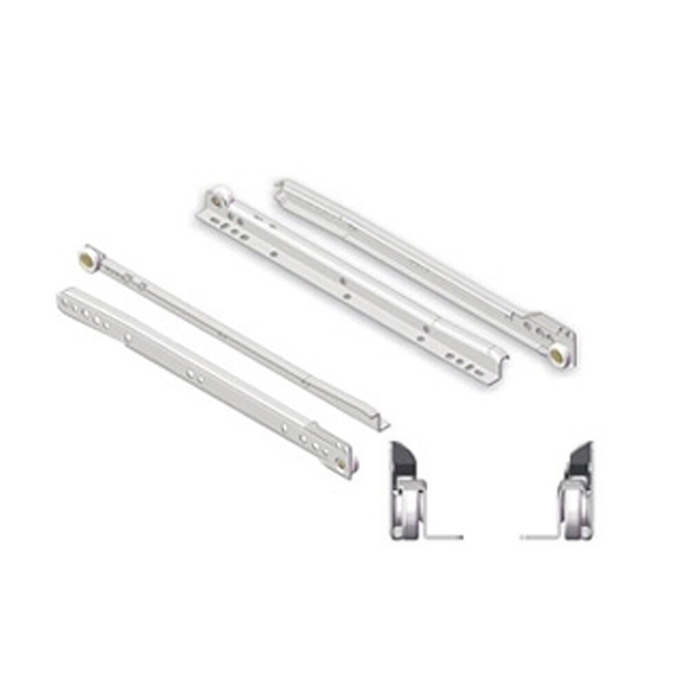 Standart Çekmece Kızağı Dolap Çekmece Rayı Beyaz 45cm 1 Takım (y-çk-45ps)