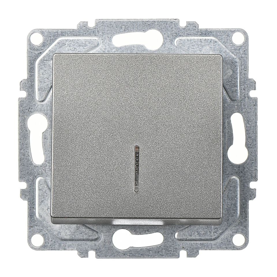 Günsan Eqona Füme Vidalı Eqona Işıklı Anahtar