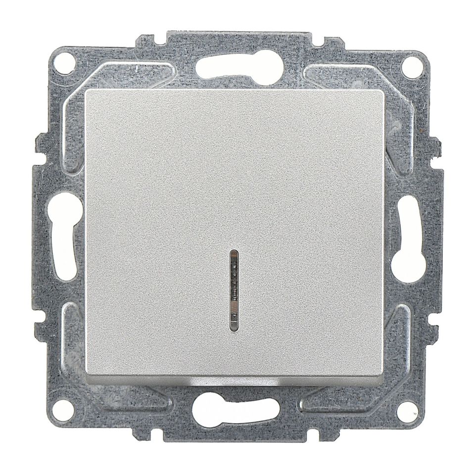 Günsan Eqona Gümüş Klipsli Eqona Işıklı Anahtar