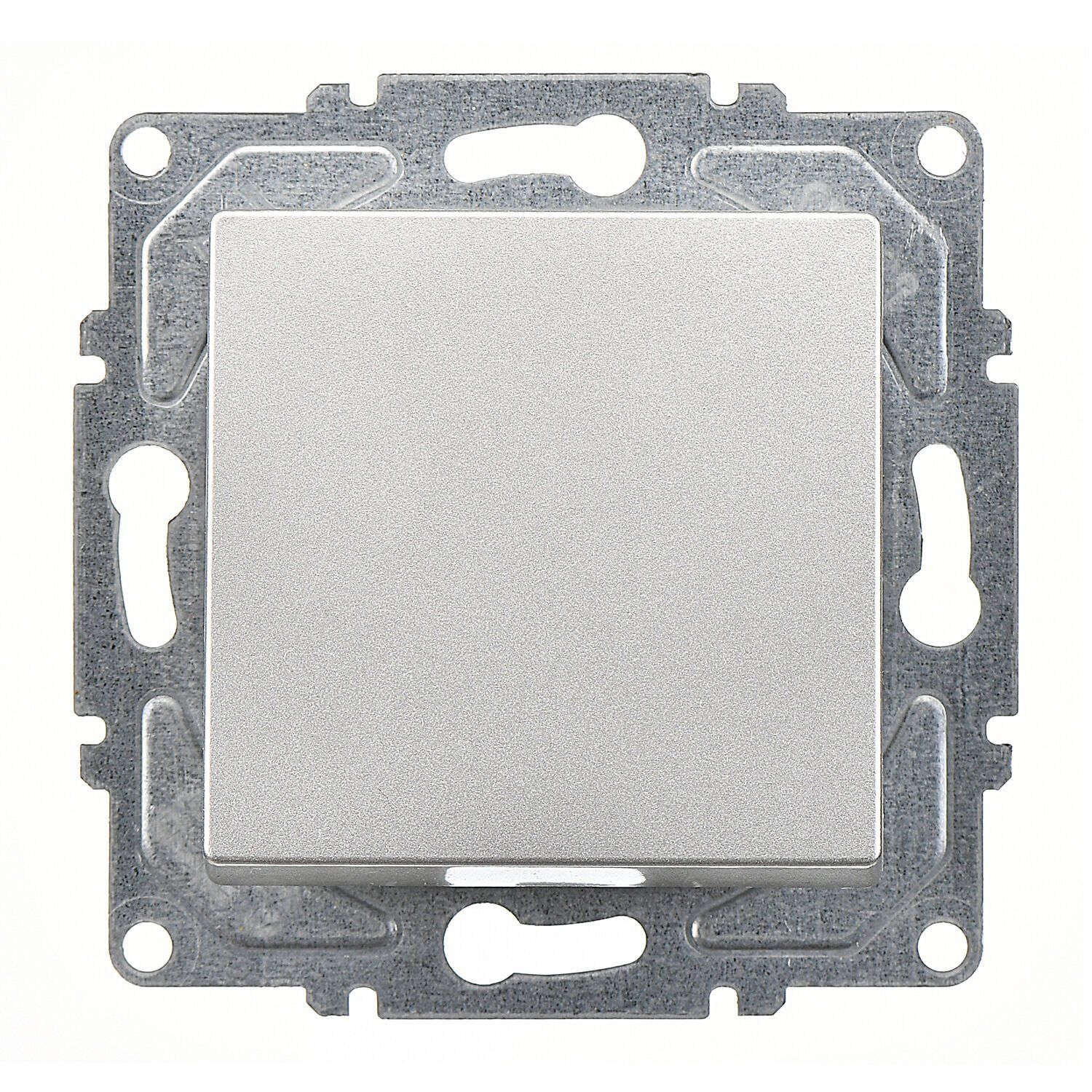 Günsan Eqona Gümüş Klipsli Anahtar 10AX 250V