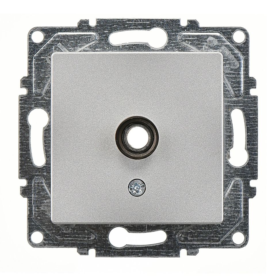 Günsan Eqona Gümüş Vidalı Mikrofon Prizi