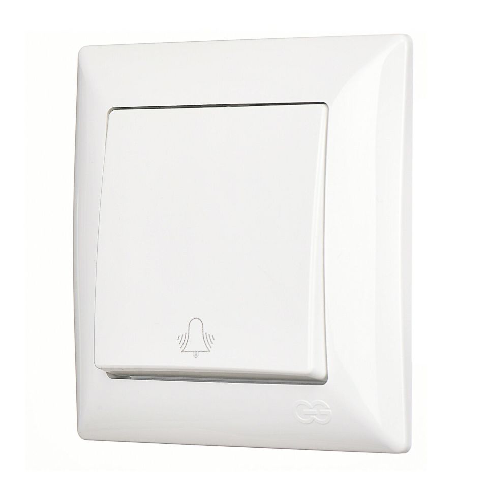 Günsan Visage Zil Butonu (klipsli) Beyaz