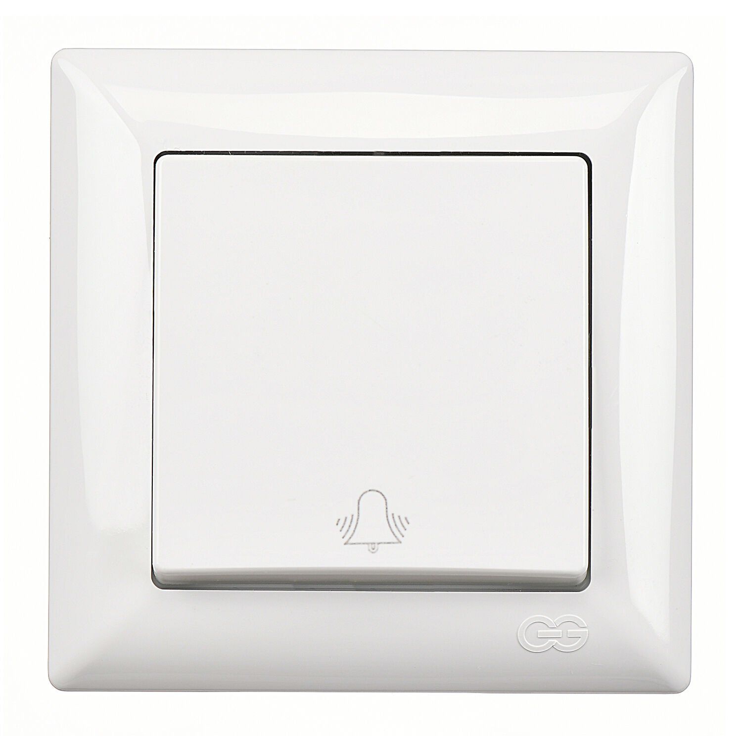 Günsan Visage Zil Butonu (klipsli) Beyaz