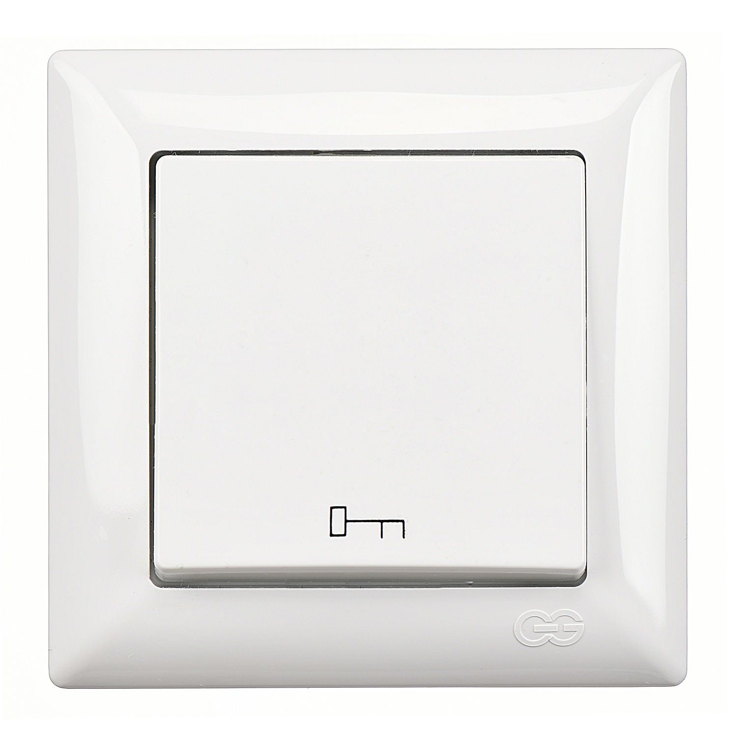 Günsan Visage Kapı Otomatiği (klipsli) Beyaz