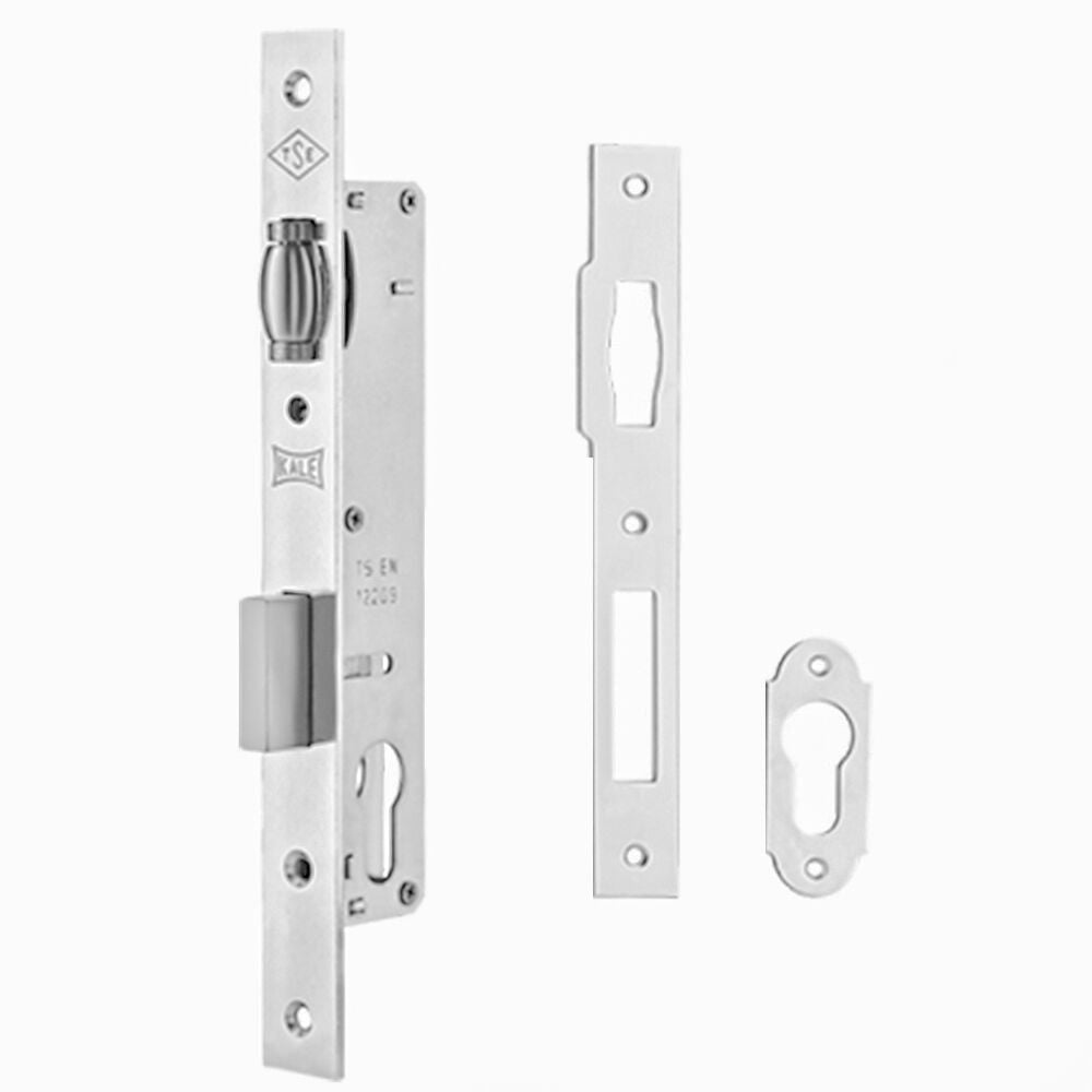 155 25 Silindirli Daire Kilidi Makaralı Nikel