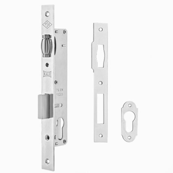 155 25 Silindirli Daire Kilidi Makaralı Nikel