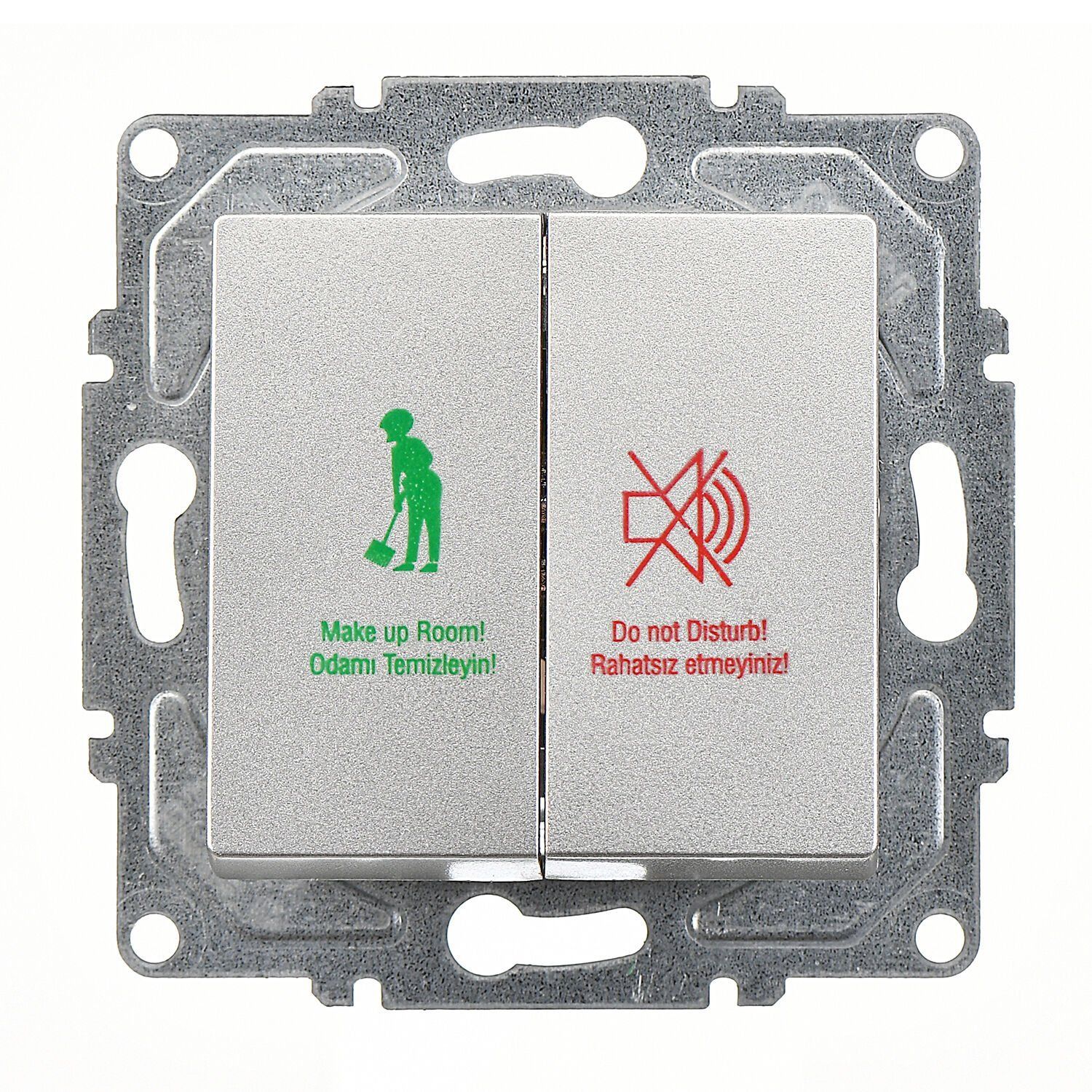 Günsan Eqona Gümüş Vidalı DND/MUR Komütatörü