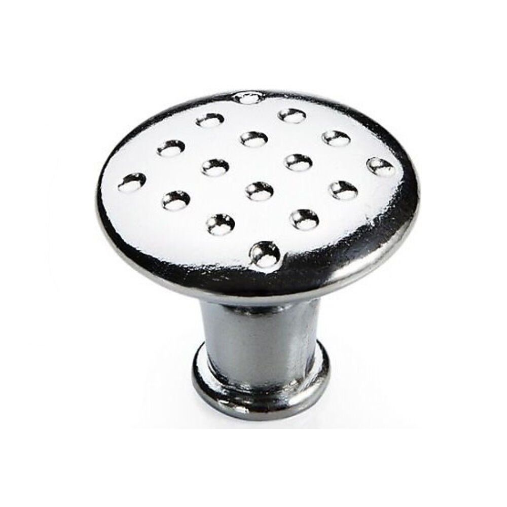 Noktlı Düğme Kulp Krom