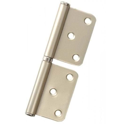 Çelik Cerman Yönsüz Menteşe Düz 12 Cm Nikel