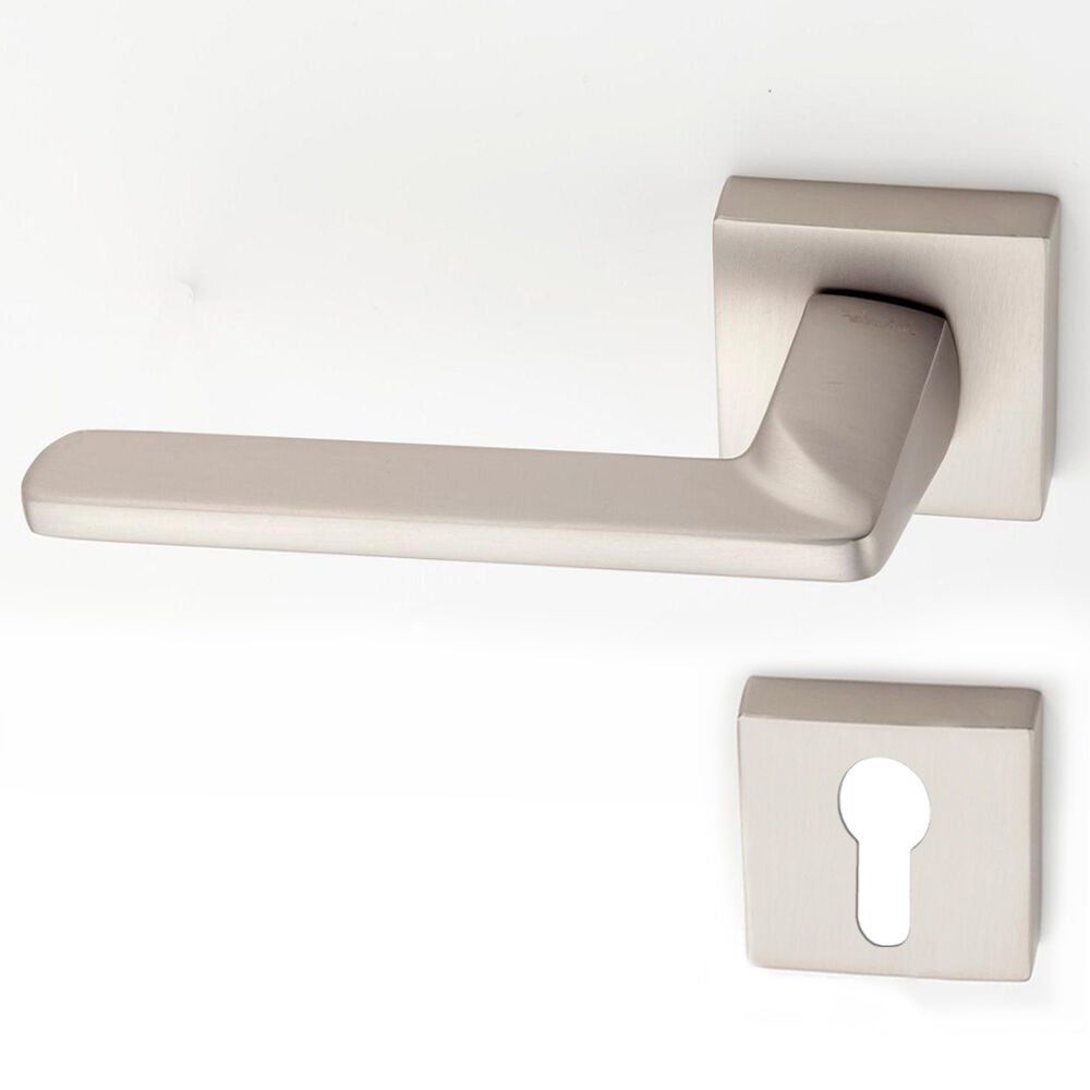 Doğanlar Radya Süper Saten Rozetli Sol Yale Kapı Kolu