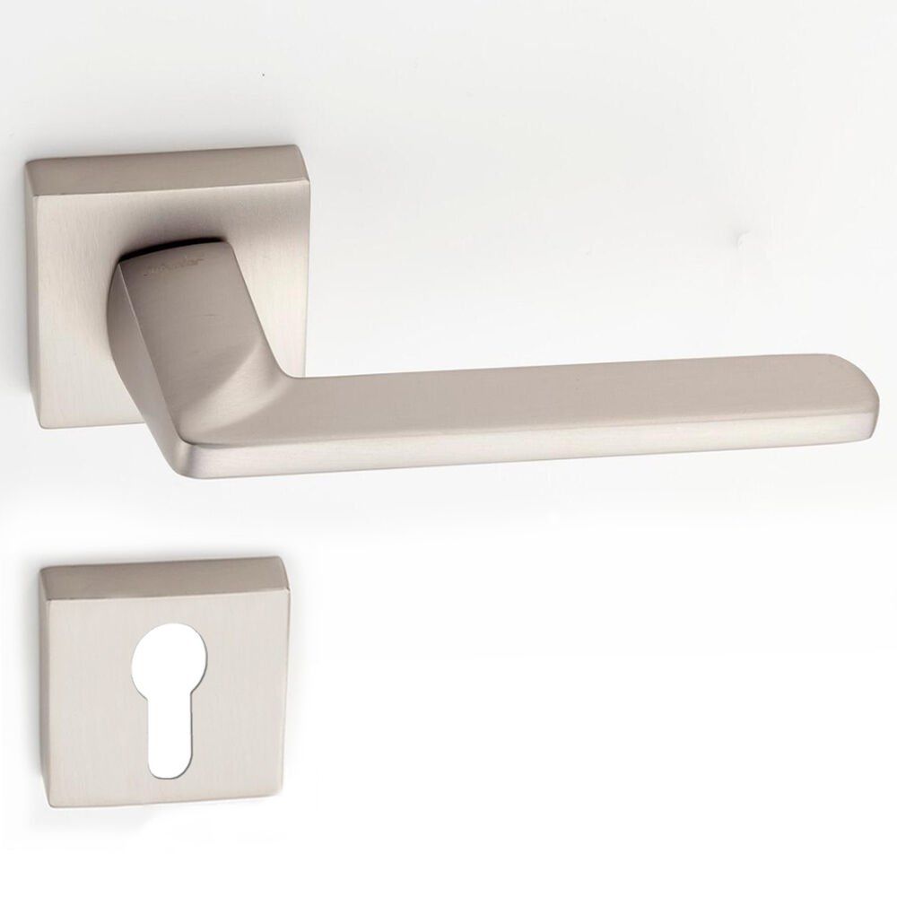 Doğanlar Radya Süper Saten Rozetli Yale Kapı Kolu Sağ