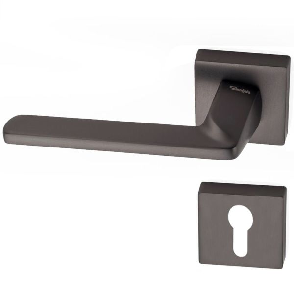 DOĞANLAR RADYA KAPI KOLU ANTRASİT ROZETLİ YALE SOL (ADET)