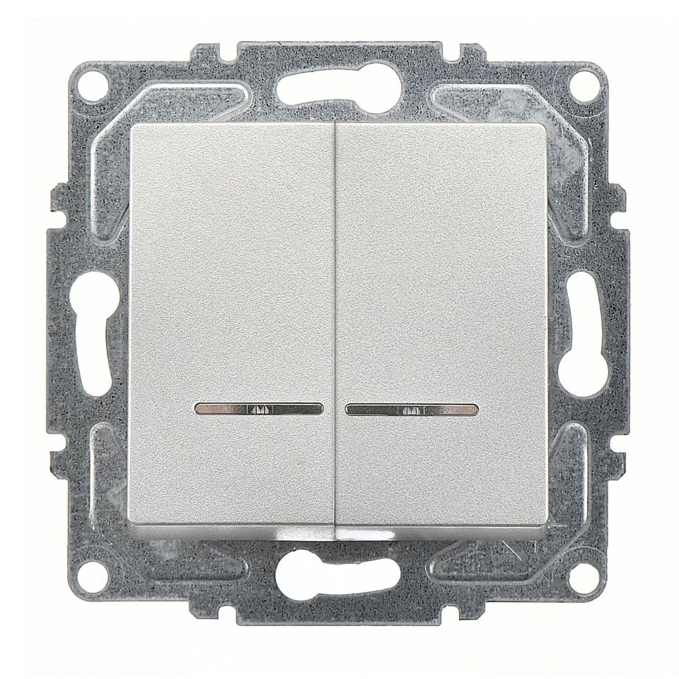 Günsan Eqona Gümüş Vidalı Eqona Işıklı Komütatör