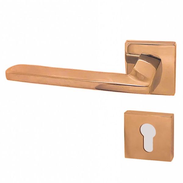 DOĞANLAR RADYA KAPI KOLU ALBİRİFİN ROZETLİ YALE SOL (ADET)