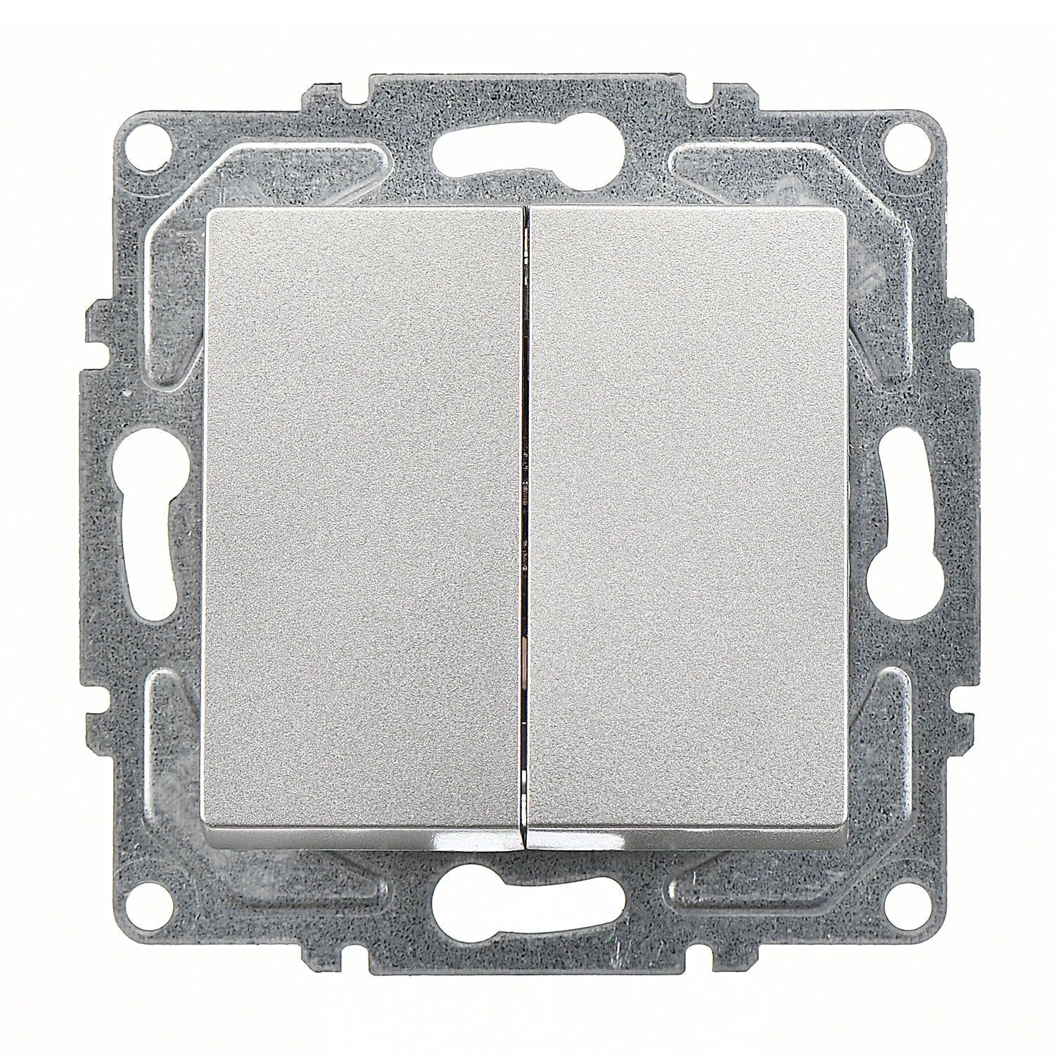 Günsan Eqona Gümüş Vidalı Komütatör 10AX 250V