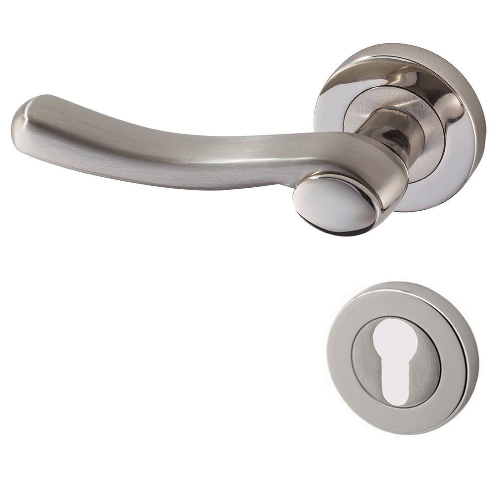 Doğanlar Dilara Saten Nikel Kapı Kolu Rozetli Yale Sol (ADET)