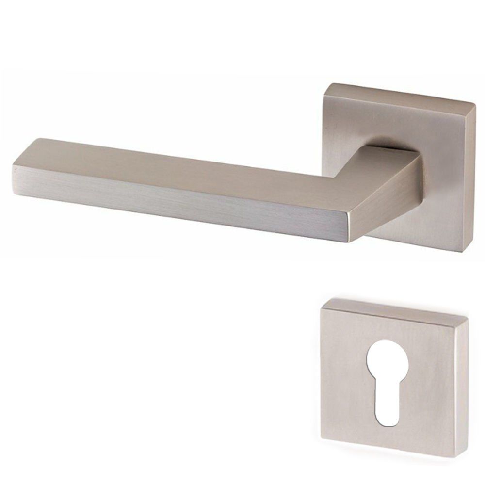 Doğanlar Parma Saten Rozetli Kapı Kolu Rozetli Yale Sol (ADET)