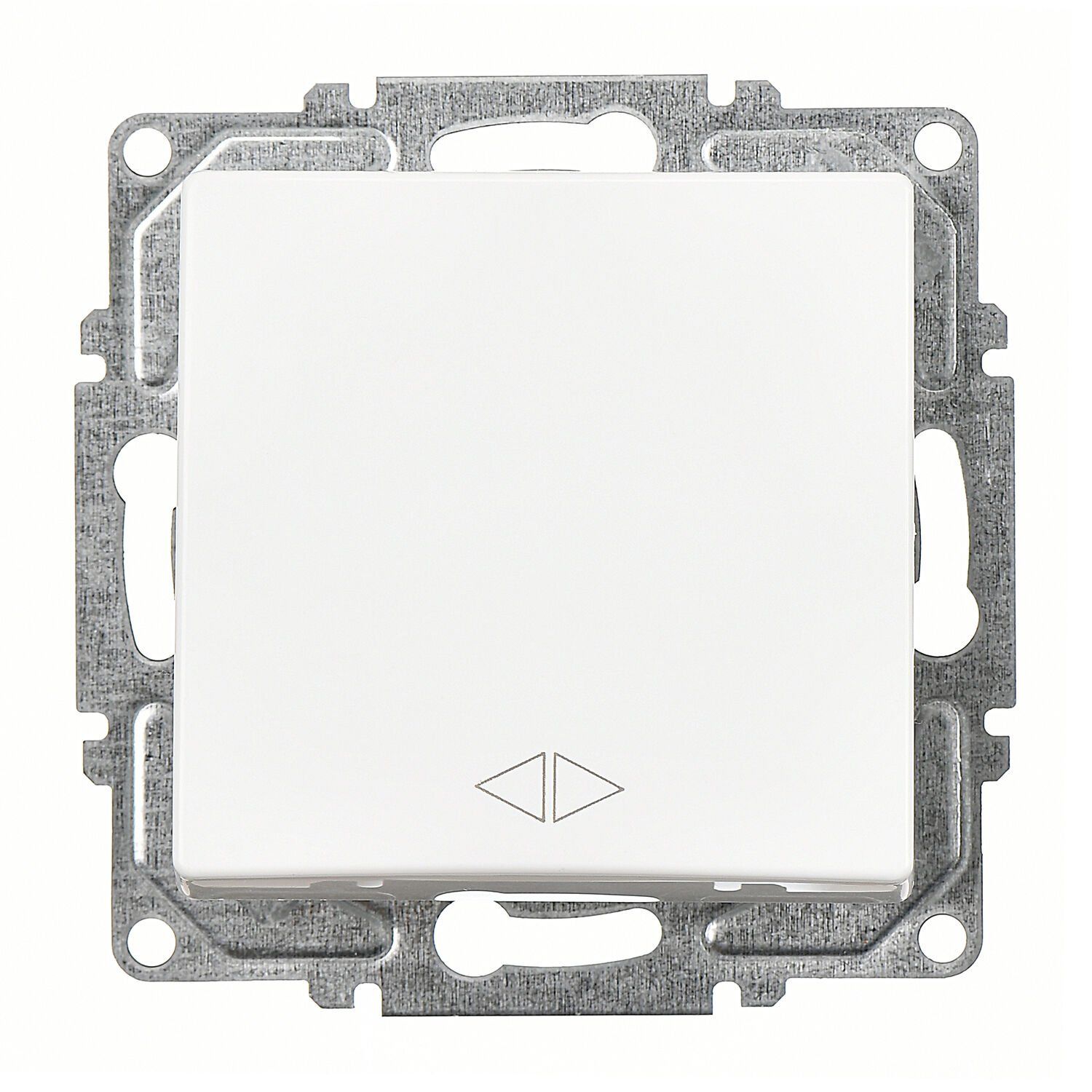 Günsan Visage Beyaz Vidalı Permütatör Ara Vavien Anahtar - 10AX 250V