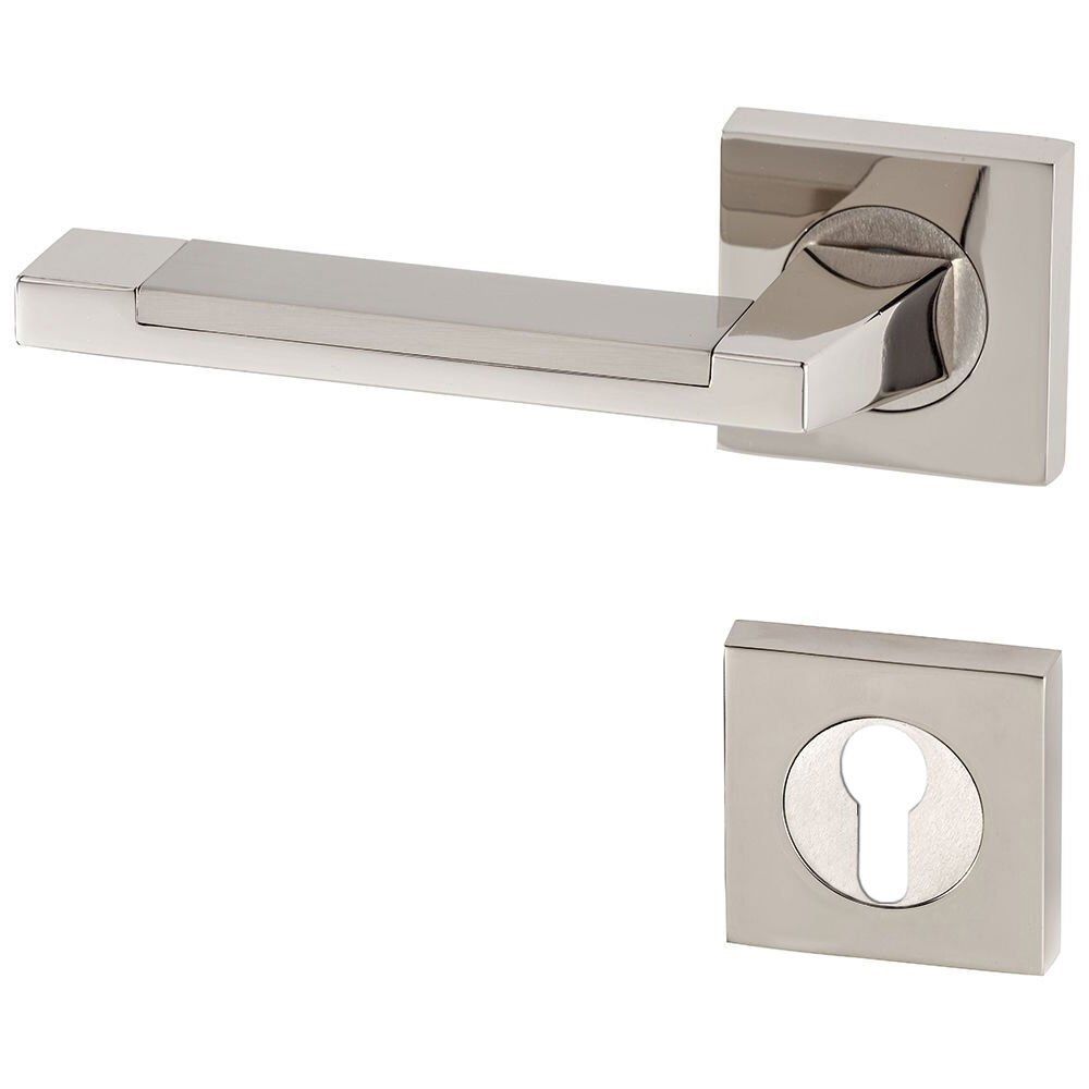 DOĞANLAR ORJİNAL SATEN NİKEL ROZETLİ KAPI KOLU ROZETLİ YALE SOL (ADET)