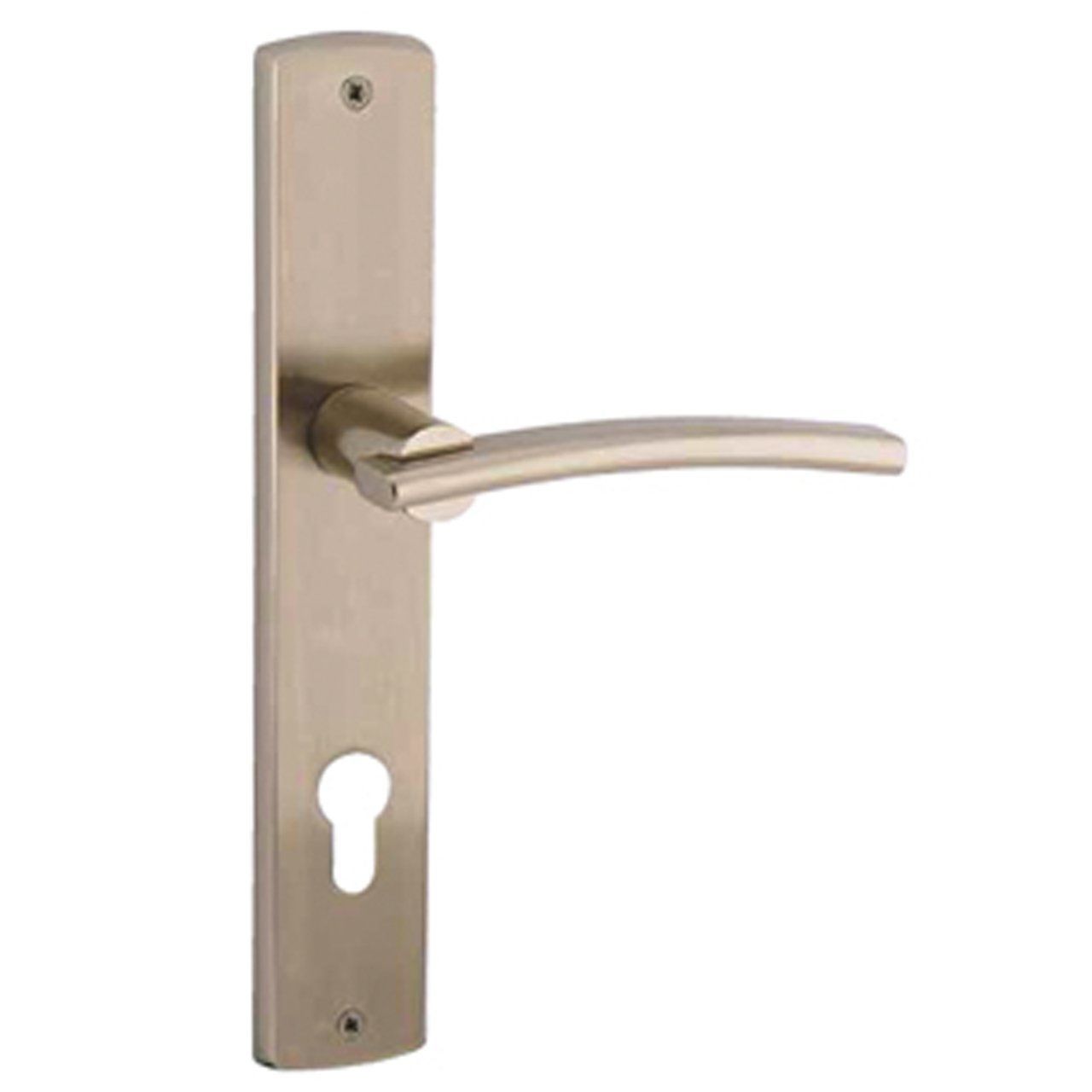 Lale Saten Nikel Kapı Kolu Aynalı Yale Sağ (ADET)