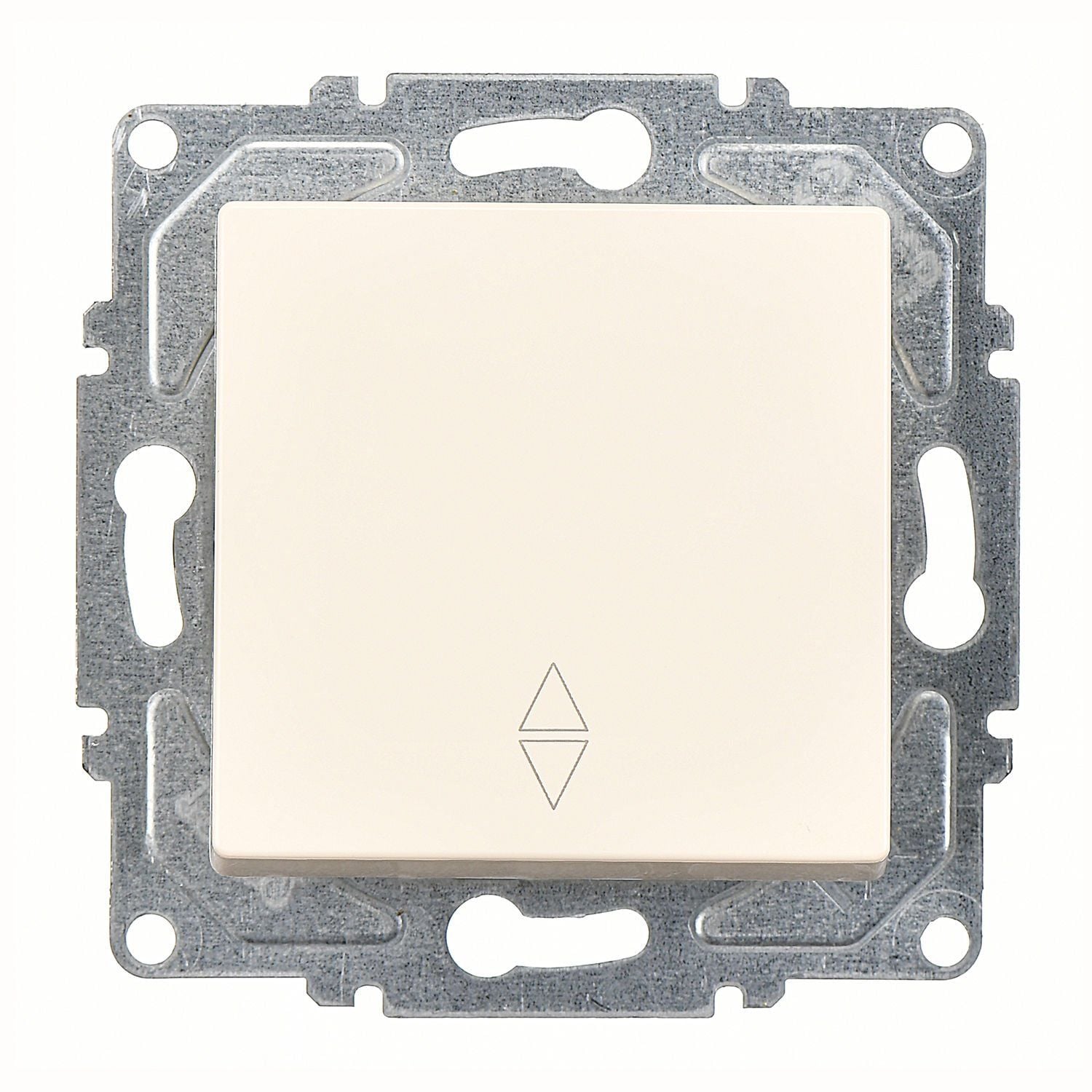 Günsan Eqona Krem Klipsli Vavien Anahtar - 10AX 250V