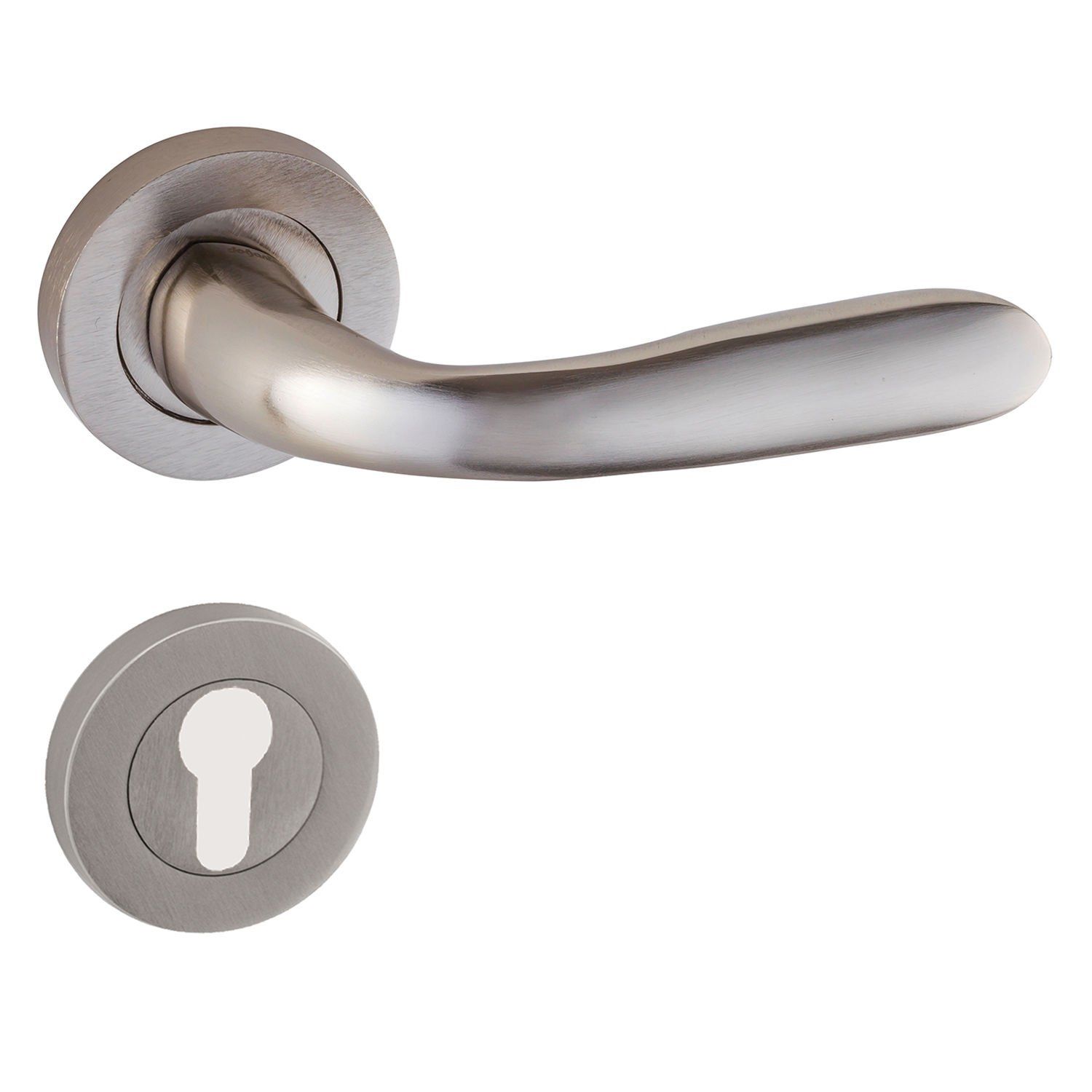 Doğanlar Bora Saten Rozetli Kapı Kolu Rozetli Yale Sağ (ADET)