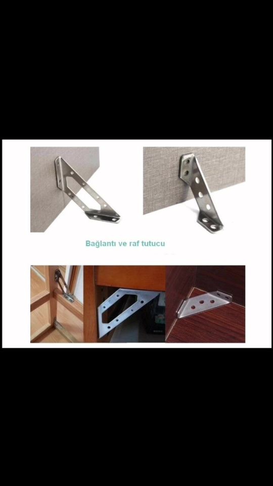 DERECELİ KÖŞE BAĞLANTI BÜYÜK BOYALI SİYAH (5 ADET )