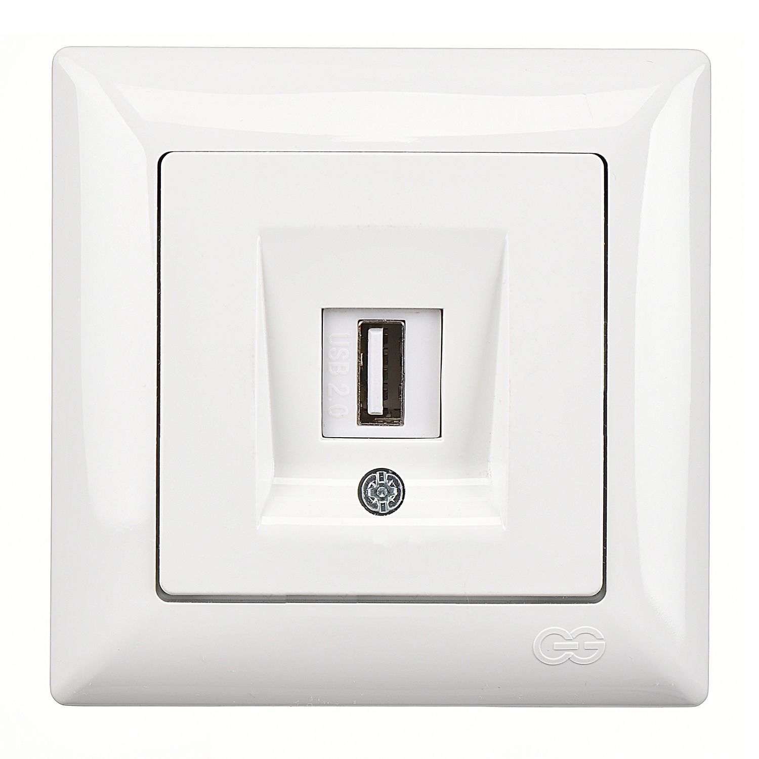 Günsan Visage USB Data Prizi Beyaz