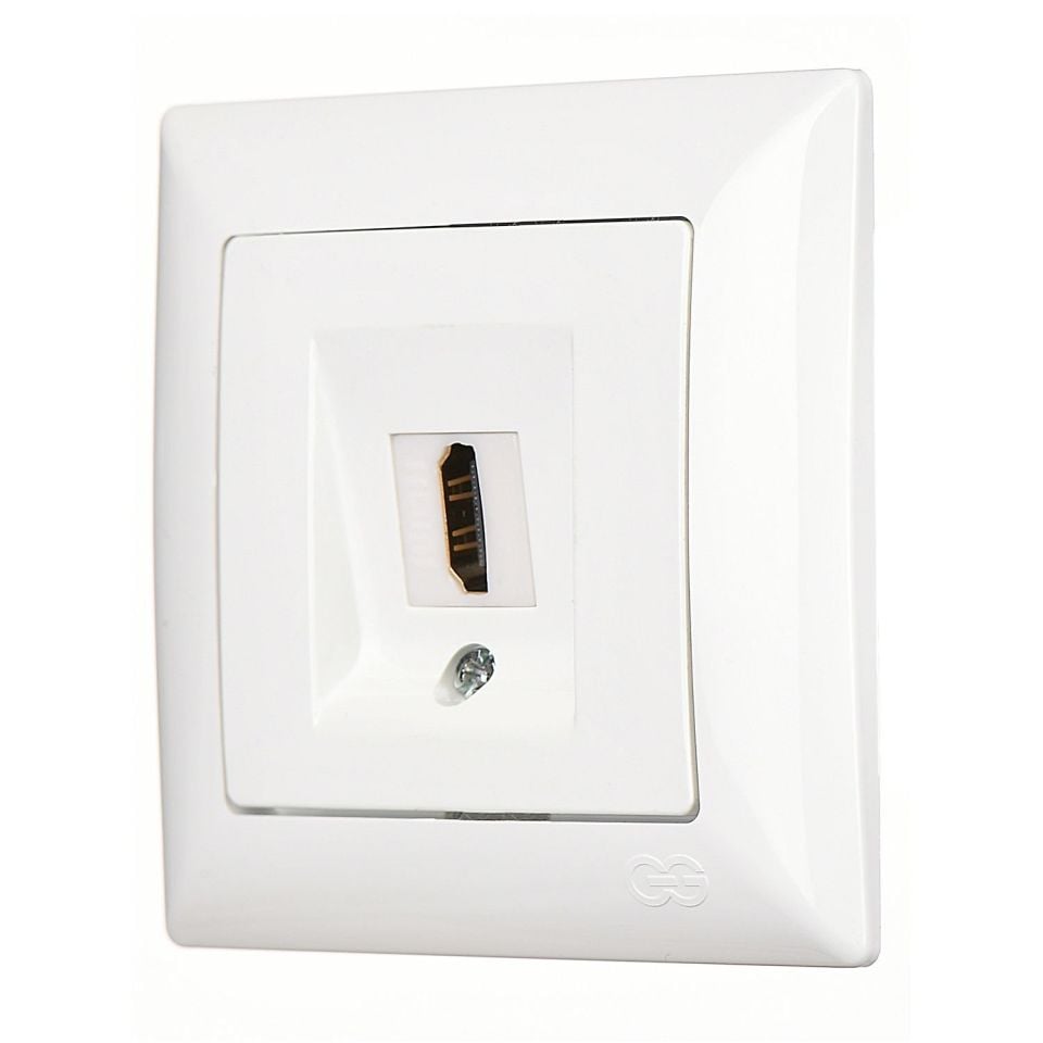 Günsan Visage HDMI Prizi Beyaz