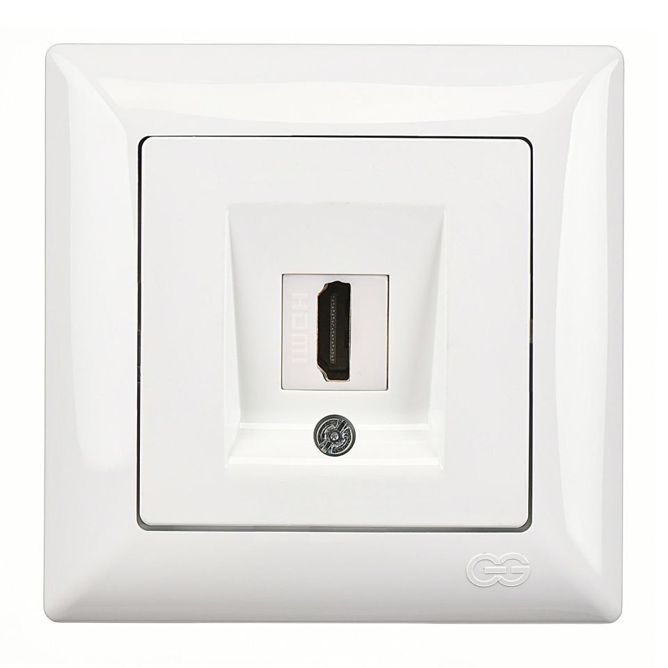 Günsan Visage HDMI Prizi Beyaz