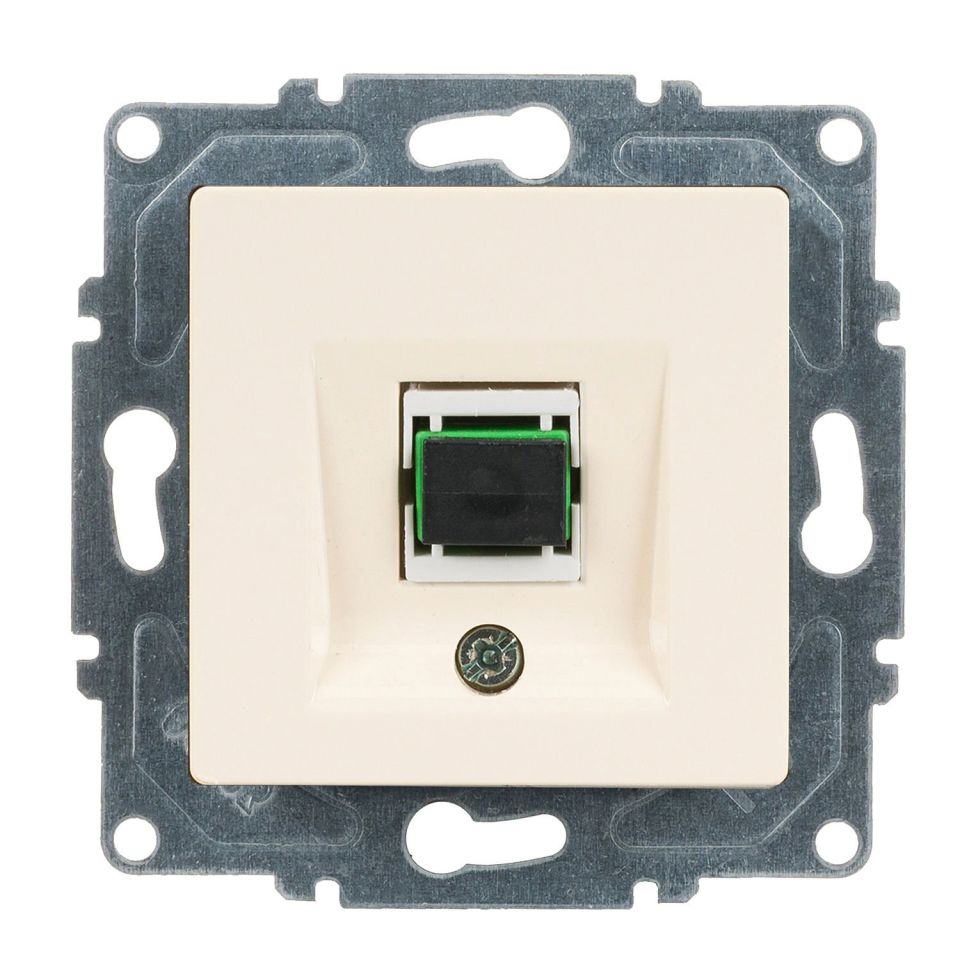 Günsan Eqona Krem Vidalı Fiber Optik Data Prizi