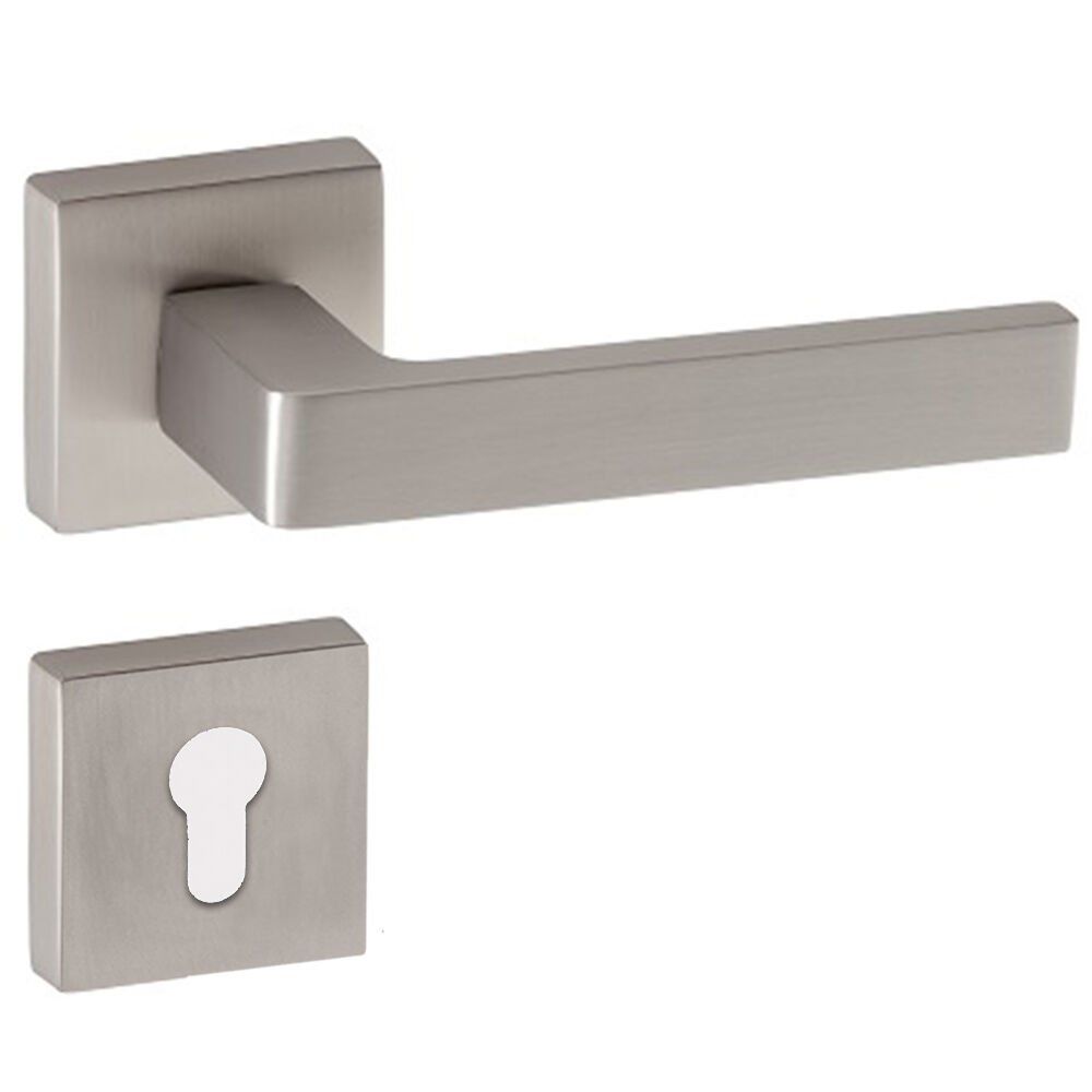 Doğanlar Karma Süper Saten Rozetli Kapı Kolu Rozetli Yale Sağ (ADET)