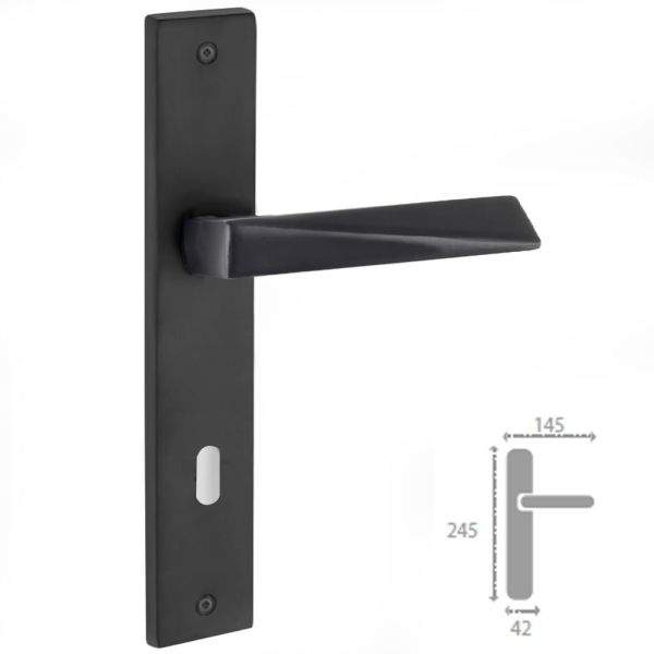 PİRAMİT MATSİYAH KAPI KOLU