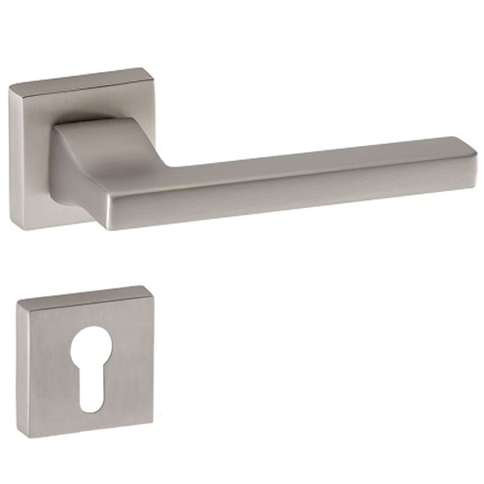 DOĞANLAR TURKUAZ SÜPER SATEN ROZETLİ KAPI KOLU TAKIM