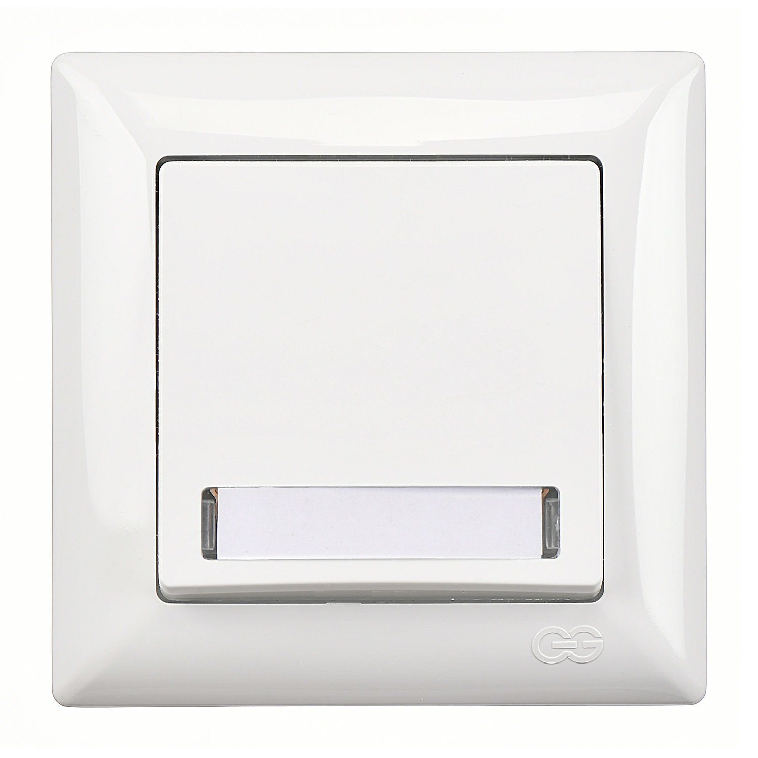 Günsan Visage Işıklı Etiketli Zil Butonu 12V Beyaz