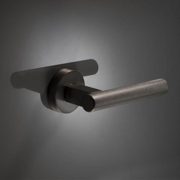 DOĞANLAR BONT MAT SİYAH ROZETLİ KAPI KOLU TAKIM