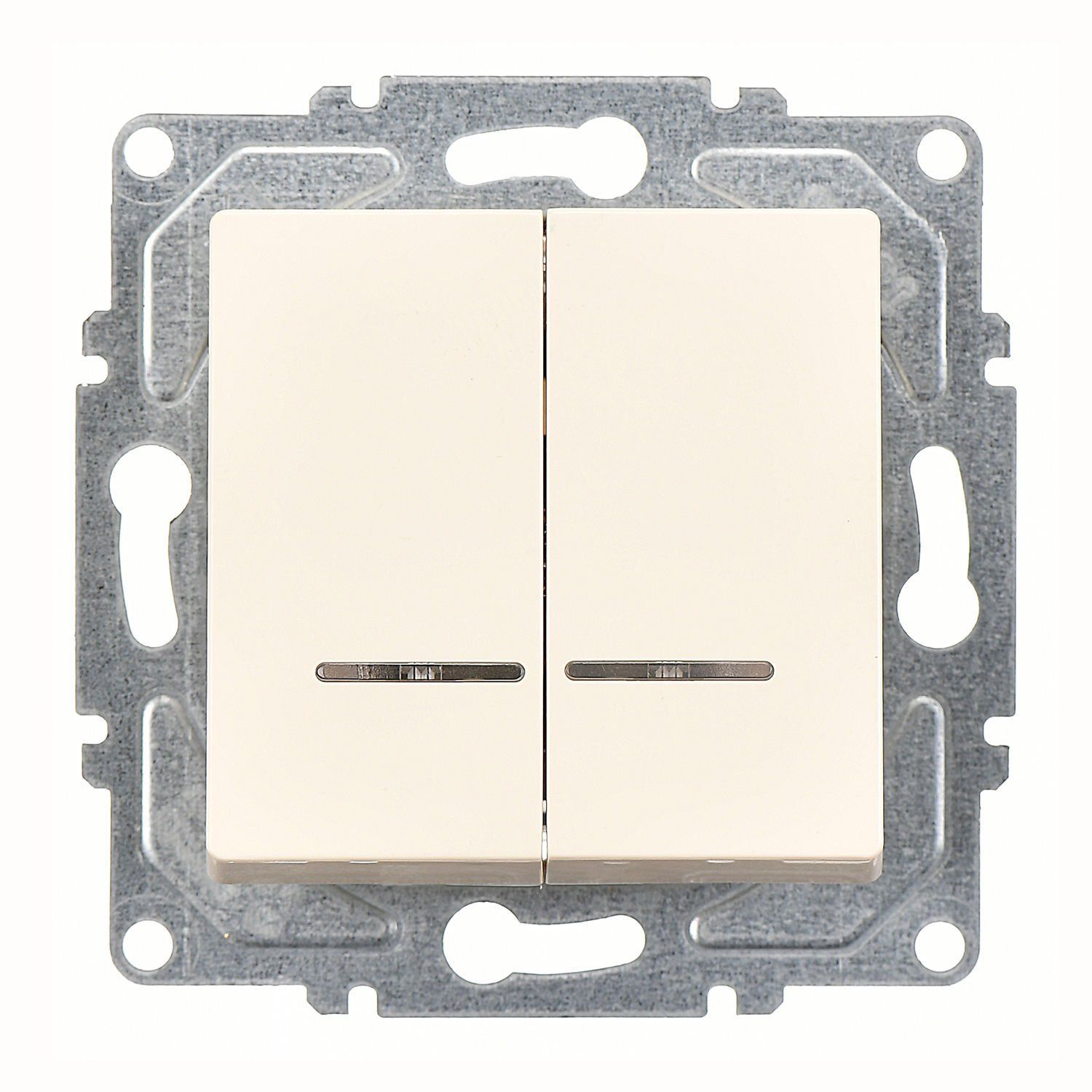 Günsan Eqona Krem Vidalı Eqona Işıklı Komütatör