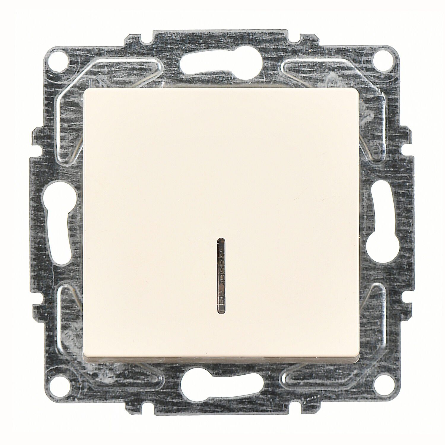 Günsan Eqona Krem Vidalı Eqona Işıklı Anahtar