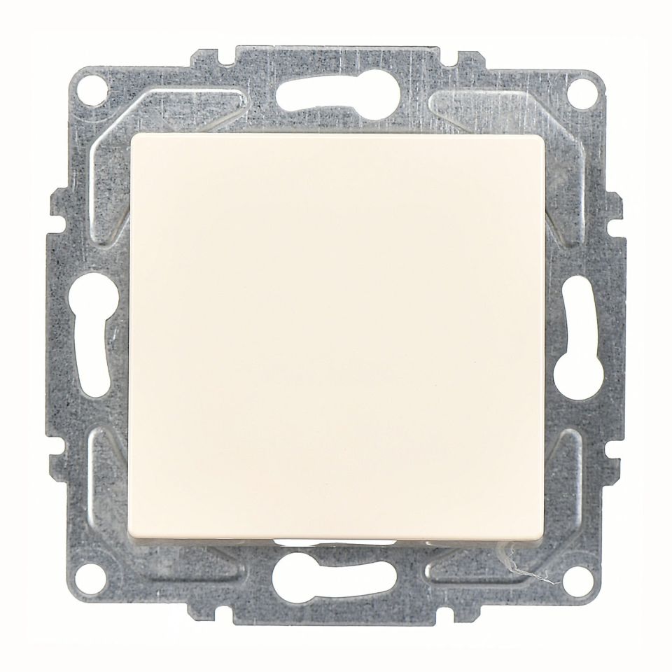 Günsan Eqona Krem Vidalı Anahtar - 10AX 250V